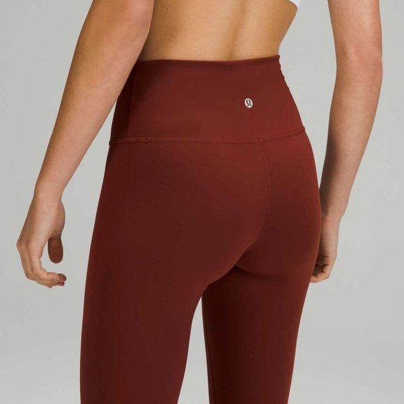 Lululemon Wunder Train HR Tight 25" - Size 20 ~ Date Brown - NWT - Picture 3 of 5